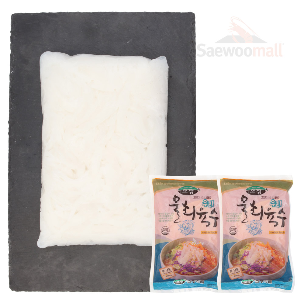 갑오징어 물회세트 4인분(1.3kg)